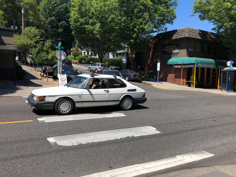Plenty of old Saabs to be found, though amazingly I didn’t see anything older than a 900.